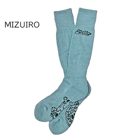 SALE 23-24 GREENCLOTHING スノーソックス 　GREEN CLOTHING MERINO SOCKS  男性&女性用（3カラー)  グリーンクロージング