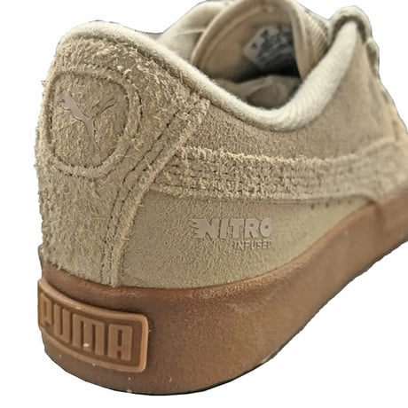 PUMA SKATEBOARDING スニーカー　PUMA SUEDE SKATE NITRO WTR  (toasted almond - gum)  プーマ  ニトロ WTR