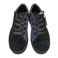 AREth スニーカー　AREth I lace  TWO FACE  （BLACK & NAVY） アース レース スケシュー スケートボード シューズ