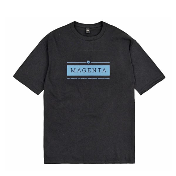 MAGENTA SKATEBOARDS Tシャツ 半袖 マジェンタ CITIES TEE （B