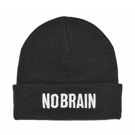 FUCKING AWESOME ファッキンオーサム ビーニー　FUCKINGAWESOME No Brain Cuffed Beanie（Black）