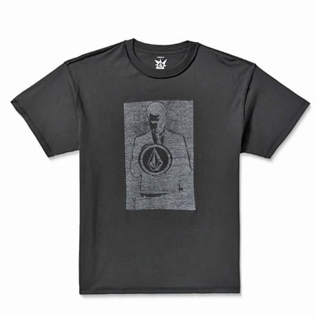 VOLCOM ボルコム Tシャツ 半袖 ブラック メンズ　POVJ SST （BLK）