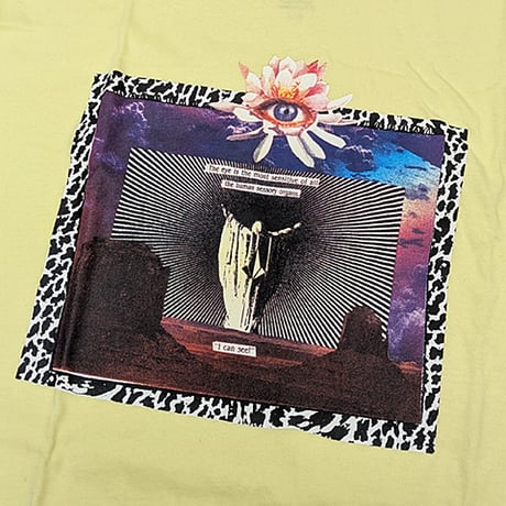 VOLCOM ボルコム Tシャツ 半袖 イエロー系 メンズ　EYECANSEE SHORT SLEEVE TEE (AURA YELLOW)