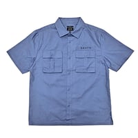 SALE BRIXTON シャツ 半袖 ブリクストン　SURPLUS S/S WVN SHIRT（PACIFIC BLUE）