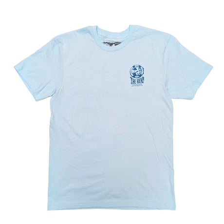 ANTIHERO THRASHER アンタイヒーロー ブルー Tシャツ　ANTI HERO THE HEAP S/S TEE （POWDER BLUE）