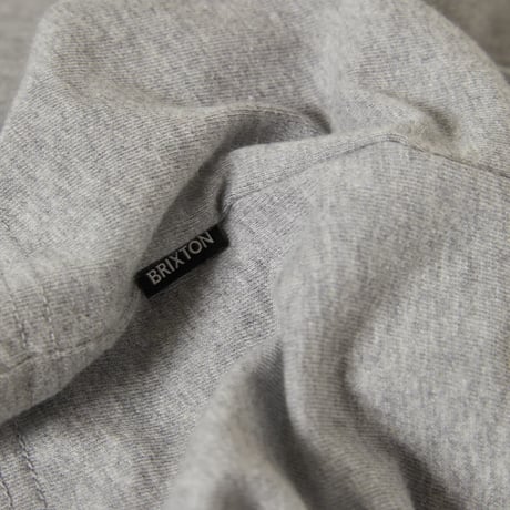 BRIXTON Tシャツ 半袖 グレー ブリクストン メンズ　FORD TRUCK COUNTRY JERSEY （HEATHER GREY）