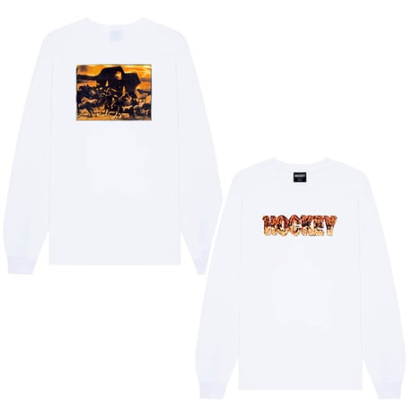 SALE HOCKEY Tシャツ 長袖 ロンT SKATEBOARDS ホッケー In Dr