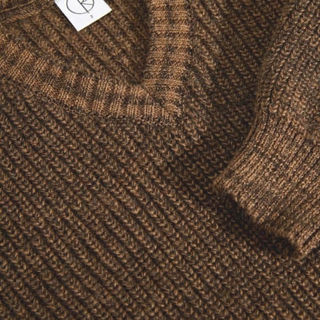 POLAR SKATE CO セーター ニット ポーラー　Eve Sweater （Brown Marl）
