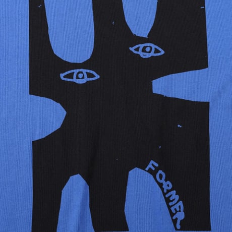 FORMER Tシャツ 半袖 ブルー フォーマー　ENIGMA T-SHIRT （WASHED COBALT）