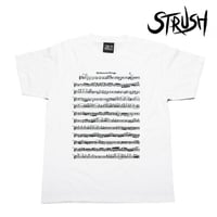 STRUSH WHEELS Tシャツ半袖 ストラッシュ　My Favorite Things Tee Shirts  (White)