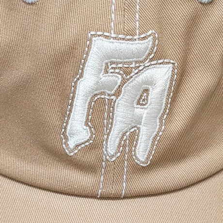 FUCKING AWESOME CAP ファッキンオーサム キャップ　FUCKINGAWESOME Seduction Contrast Stitch 6 Panel Hat （Khaki）