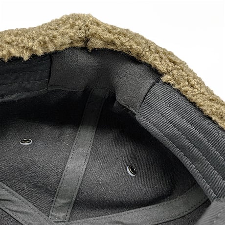 WKND イヤーフラップキャップ CAP Skateboards ウィークエンド　Denim Ear Flap hat （Black）
