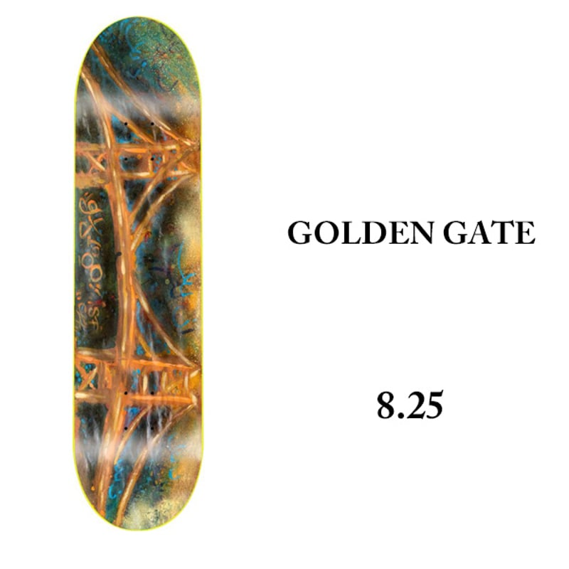 GX1000 デッキ 8.25インチ ジーエックスセン DECK GOLDEN GATE |