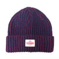 BRIXTON ビーニー ブリクストン　ALTERED THREADS BEANIE（MOOD INDIGO/BURGUNDY）