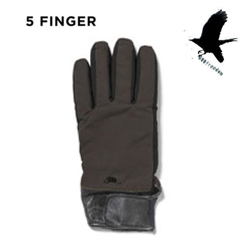 GREEN CLOTHING 5FINGER GLOVE 男性&女性用 （D.KHAKI)