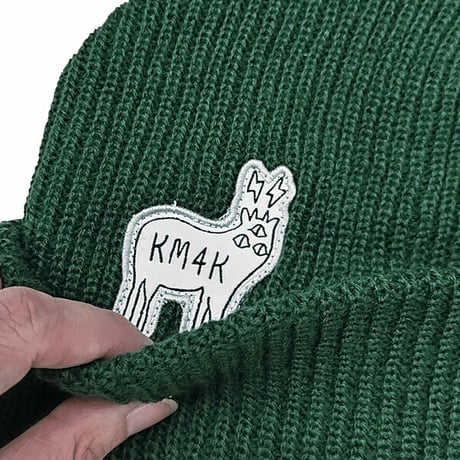 SALE KM4K ビーニー　KM4K BEANIE （PURPLE　GRAY　GREEN） ニット帽 カモシカ  23-24