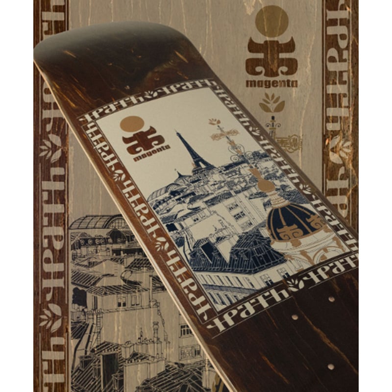 MAGENTA SKATEBOARDS デッキ 8.25インチ マゼンタ マジェンタ DECK