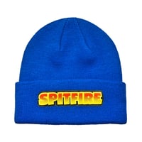 SPITFIRE WHEELS ビーニー 青 スピットファイア　SPIT FIRE BEATDOWNS SCRIPT CUFF BEANIE（ROYAL）