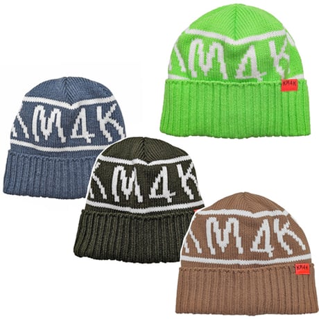25-26 KM4K ビーニー　KM4K TEAM MANAGER BEANIE  （4カラー） メンズ レディース カモシカ