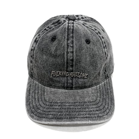 FUCKING AWESOME CAP ファッキンオーサム キャップ　FUCKINGAWESOME Metal Stamp Logo 6P Hat (Black)