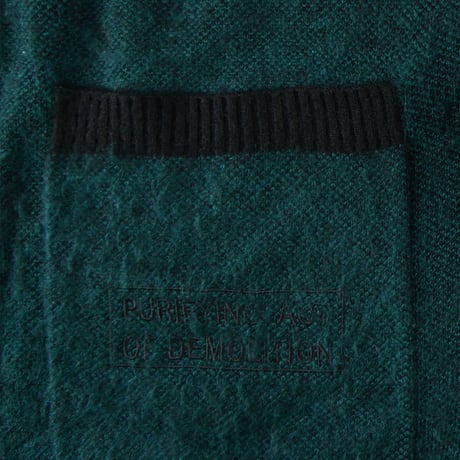 FORMER ニット カーディガン フォーマー　FORMER ACTION CARDIGAN （PETROL）