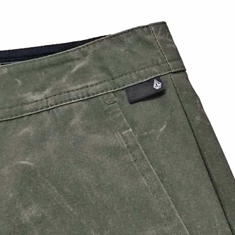 VOLCOM ベージュジャケット グリーンパンツセット VOLCOM ショーツ ハーフパンツ パンツ Stone Faded Hybrid Short