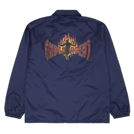 SALE HOCKEY INDEPENDENT SKATEBOARDS ジャケット ホッケー インディペンデント　HOCKEY X INDEPENDENT COACHES JACKET （NAVY）