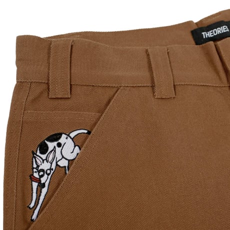 SALE THEORIES PANTS セオリーズ パンツ ショーツ 茶色　PIANO TRAP CARPENTER SHORTS （Tobacco） ピアノトラップパンツ メンズ