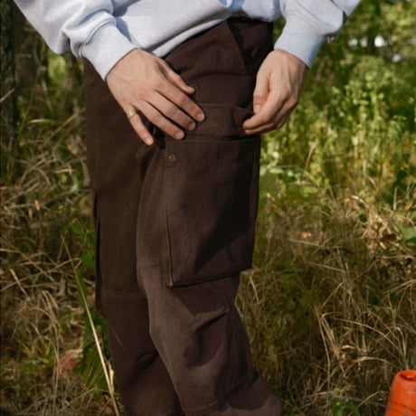 QUASI パンツ メンズ クワジ クワージー クアジ　QUASI SKATEBOARDS CACHE CARGO PANT (COFFEE)