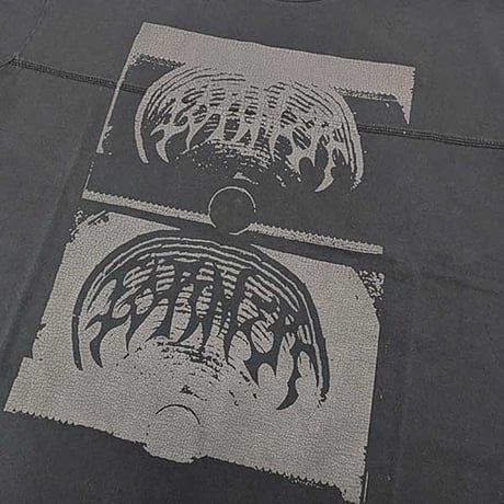 FORMER Tシャツ 半袖 黒 フォーマー　COMPLICRUX T-SHIRT（BLACK OVERDYE）