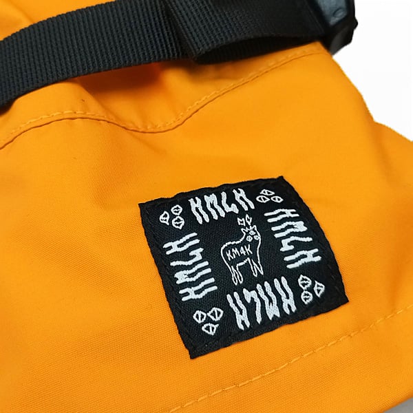 KM4K スノーグローブ ミトン カモシカ NO HIZUME 3 （BLACK ORANGE