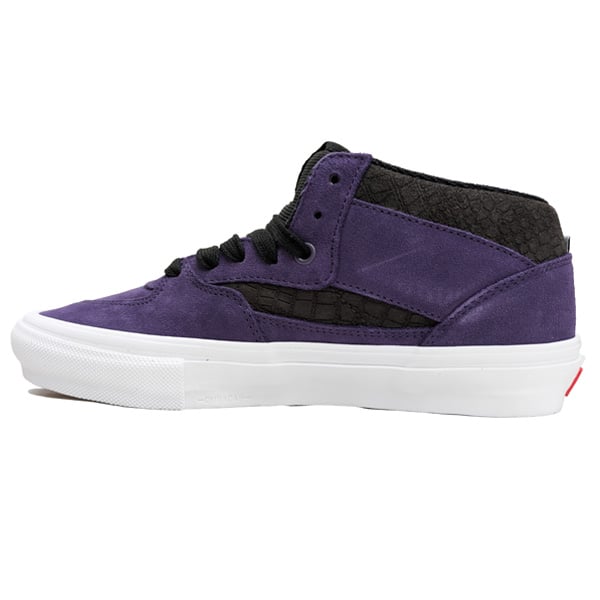 Vans スケートシューズ パープル サイズ 25.5 VANS スケートハーフキャブ バンズ スニーカー パープル