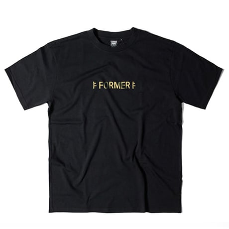SALE FORMER Tシャツ 半袖 黒 フォーマー　FORMER FF LEGACY T-SHIRT（BLACK）