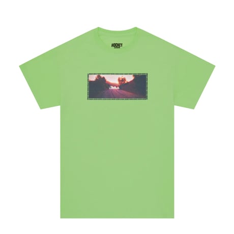HOCKEY Tシャツ 半袖 グリーン SKATEBOARDS ホッケー　My Friend, The Liar Tee （Kiwi Green）