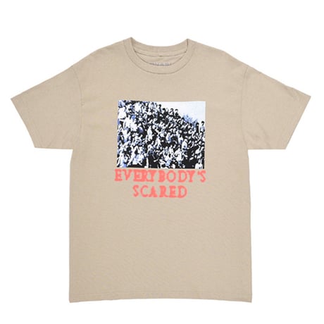 QUASI Tシャツ 半袖 ベージュ クワジ クワージー クアジ　QUASI SKATEBOARDS Everybody (Sand)