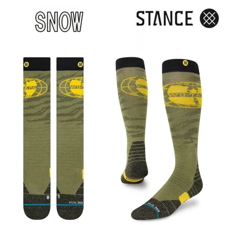 スノーソックス スタンス【メンズ レディース】STANCE UNISEX WU WORLD SNOW SOCK  ≪スノーボード&スキー用ソックス≫（BLACK）