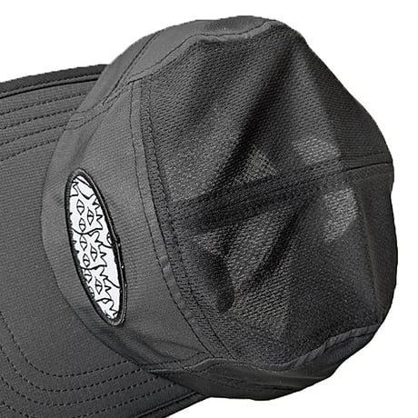 KM4K キャップ カモシカ  ナイロンキャップ　RIDING CAP （BLACK）