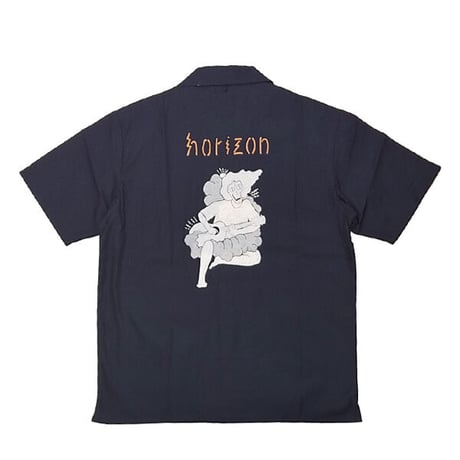 SALE ワークシャツ ホライゾン ホライズン HORIZON Silent Screamer Short Sleeve Work Shirts  （2カラー）