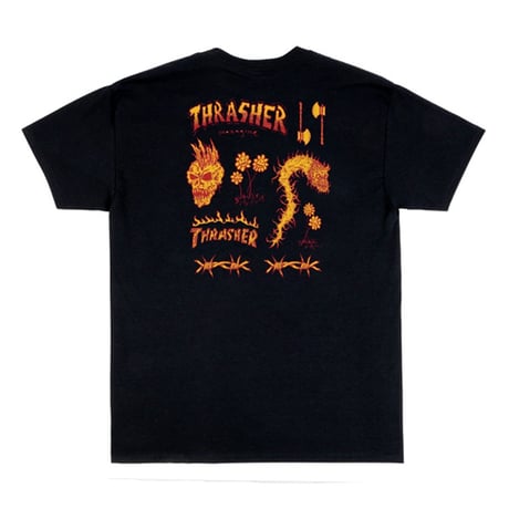 “1SET限り” THRASHER SPECIAL SET　スラッシャー フーディー＆Tシャツ＆ビーニー 【3点セットで￥8800】