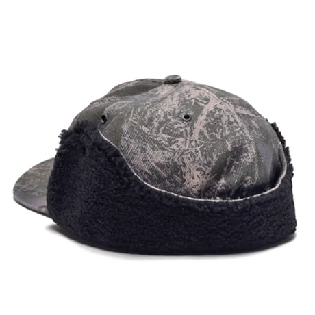 WKND イヤーフラップキャップ CAP Skateboards ウィークエンド　Denim Ear Flap hat （Camo）