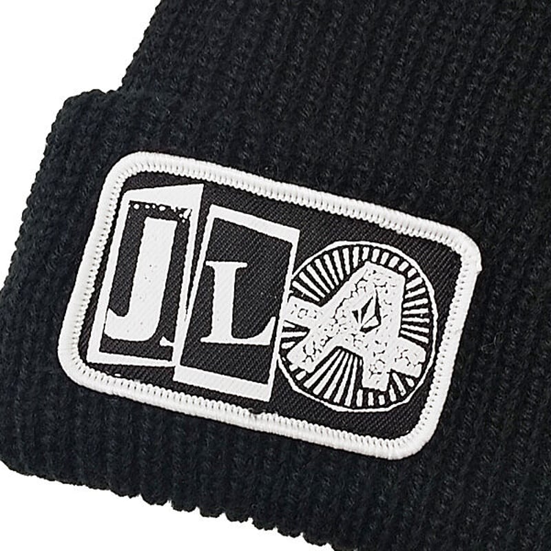 SALE ツバ付き ビーニー ボルコム VOLCOM JLA VISOR BEANIE （BL
