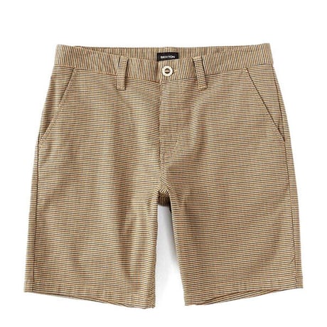 SALE BRIXTON パンツ ショーツ ブリクストン ベージュ　Choice Chino Short （Vanilla Houndstooth） SALE