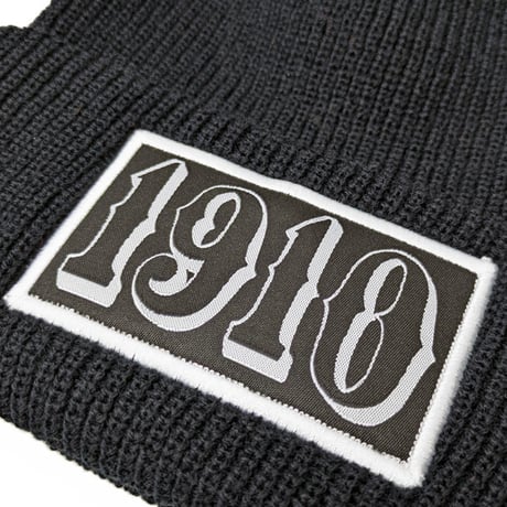 1910 9teenten ビーニー　1910 OG PATCH BEANIE （BLACK） MHT12306-4 ニット帽 ナインティーン テン