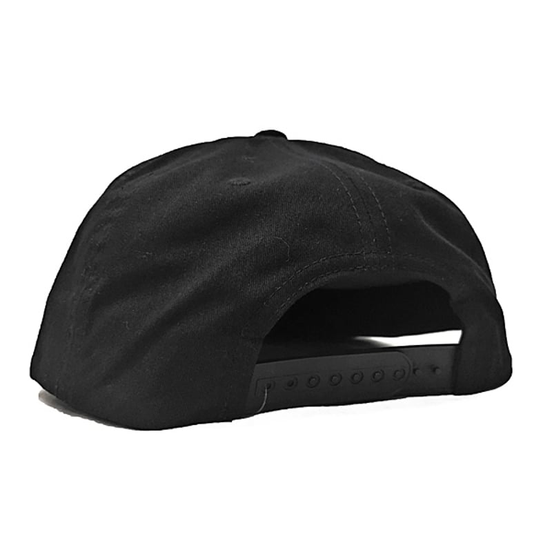 80's THRASHER スラッシャー 黒 スナップバック トラッカーキャップ THRASHER スラッシャー キャップ スナップバック ブラック Thrasher