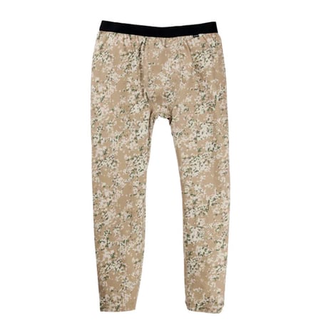 BURTON メンズ スノーボード インナー Men's Burton Midweight Base Layer Pants （Snowfall Camo) メンズ インナーパンツ 24-25