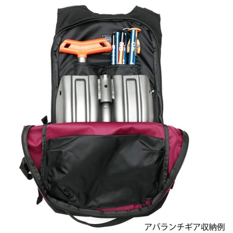 25-26 rain or shine バックパック リュック レインオアシャイン RAIN OR SHINE CRUISE PACK 11L (BLACK　BURGUNDY　420ART)