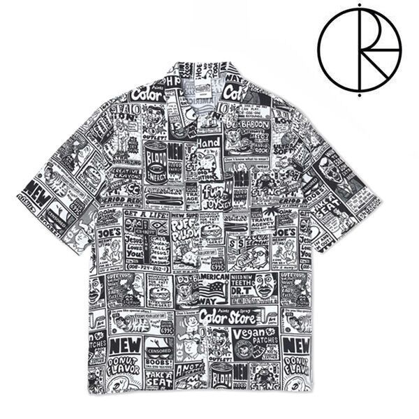 polar skate ベロアシャツ 半袖 シャツ POLAR SKATE CO Tシャツ 半袖 ポーラー メンズ CONTACT TEE (W
