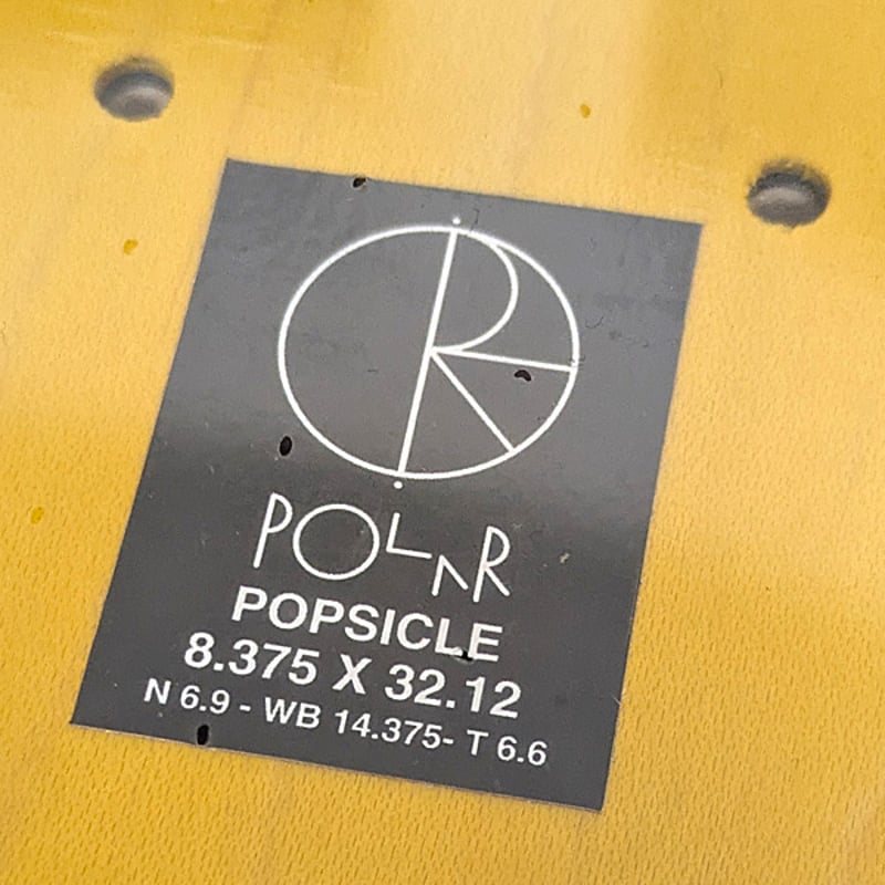 POLAR SKATE DECK 8.375インチ ポーラー デッキ NICK BOSERIO