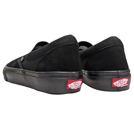VANS バンズ スケート スリッポン　VANS SKATEBOARDING SKATE SLIP-ON SHOES（BLACK/BLACK） VN0A5FCABKA