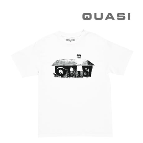 QUASI SKATEBOARDS Tシャツ　QUASI SKATEBOARDS House Tee (White) メンズ 半袖 クワジ クワージー アパレル